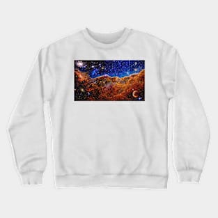 Cosmic Space Fantasy Crewneck Sweatshirt